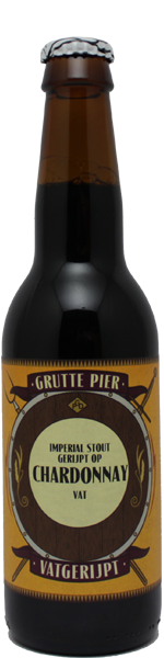 Grutte Pier Imperial Stout Vatgerijpt met Chardonnay