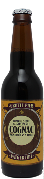 Grutte Pier Imperial Stout Vatgerijpt met Cognac