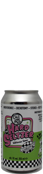  The Hard Seltzer Hibiscus Lime - blik