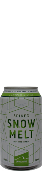Upslope Spiked Snow Melt Juniper And Lime - blik