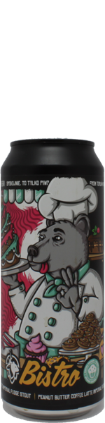 Deer Bear Bistro – Peanut Butter Coffee Latte Imperial Fudge Stout - blik