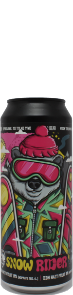 Deer Bear Snow Rider - blik