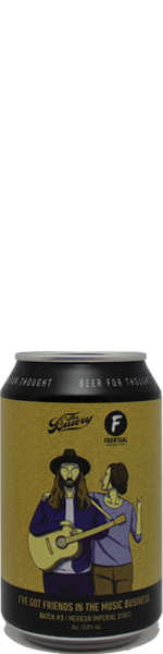 Frontaal / The Bruery I've Got Friends In the Music Business Batch #3 - blik