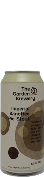 Garden Brewery Imperial Banoffee Pie Stout - blik