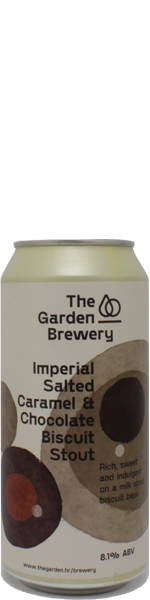 Garden Brewery Imperial Salted Caramel & Chocolate Biscuit Stout - blik