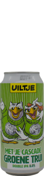 Uiltje Met je Cascade Groene Trui - blik