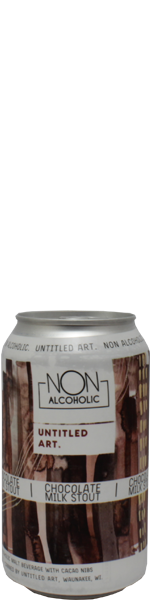 Untitled Art Chocolate Milk Stout Non-Alcoholic - blik