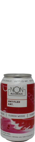 Untitled Art Florida Weisse Non-Alcoholic - blik