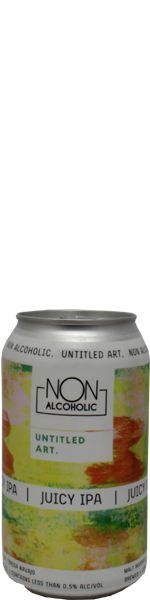 Untitled Art Juicy IPA Non-Alcoholic - blik