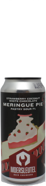 Moersleutel Strawberry Coconut White Chocolate Meringue Pie - blik