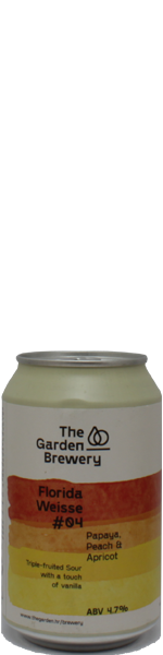Garden Brewery Florida Weisse #04 - Papaya, Peach & Apricot