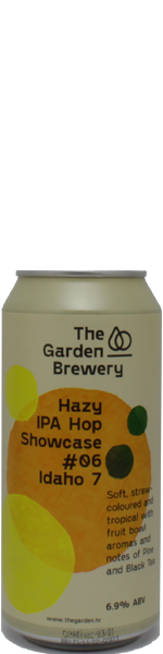 Garden Brewery Hazy IPA Hop Showcase #06 Idaho 7 - blik
