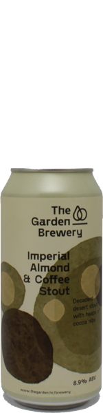 Garden Brewery Imperial Almond & Coffee Stout - blik
