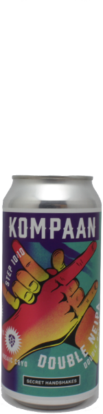 Kompaan Secret Handshake10 DOUBLE NEIPA - BLIK