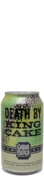 Oskar Blues Death By King Cake - white porter - blik