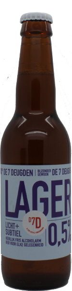 7 Deugden Lager 0,5%