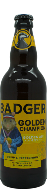 Badger The Golden Champion