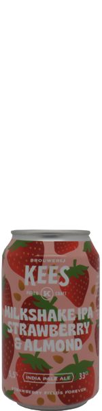 Kees Milkshake IPA Strawberry & Almond - blik