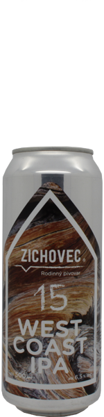 Zichovec 15 West Coast IPA - blik