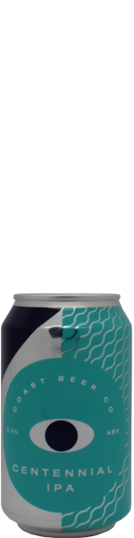 Coast Beer Centennial IPA - alcoholvrij - blik