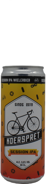 Cattus Koerspret Session IPA 2021 - blik