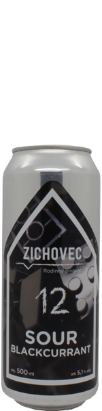 Zichovec 12 Sour Blackcurrant - blik