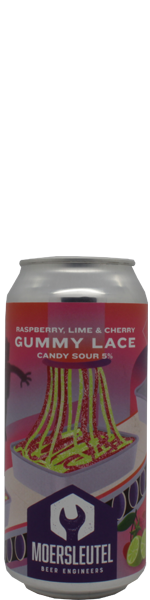Moersleutel Raspberry, Lime & Cherry Gummy Lace - blik