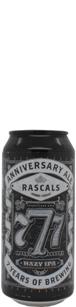 Rascals 777 Hazy IPA - blik