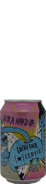 Lervig Lucky Jack Extra Hard IPA - blik