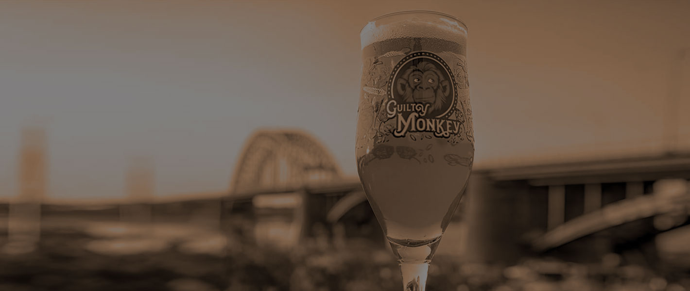Burg Bieren Guilty Monkey Brewery Banner