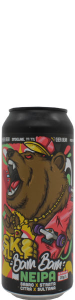 Deer Bear Bam Bam - blik
