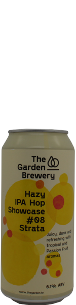 Garden Brewery Hazy IPA Hop Showcase #08 Strata - blik