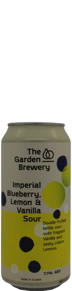Garden Brewery Imperial Blueberry, Lemon & Vanilla Sour - blik