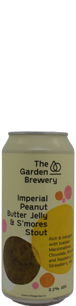 Garden Brewery Imperial Peanut Butter Jelly & S'mores Stout - blik