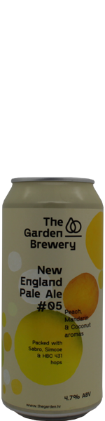 Garden Brewery New England Pale Ale #05 - blik