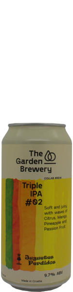 Garden Brewery Triple IPA #02 - blik