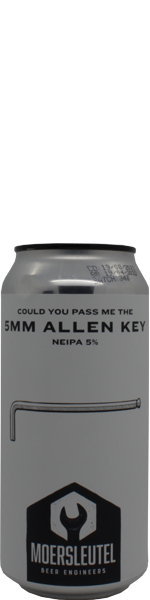 Moersleutel Could You Pass Me the 5MM Allen Key - blik