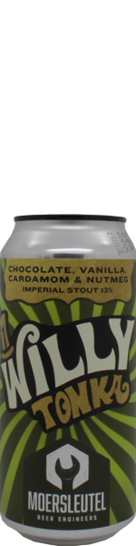 Moersleutel Willy Tonka - Chocolate, Vanilla, Cardamom & Nutmeg - blik
