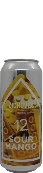 Zichovec 12 Sour Mango - blik
