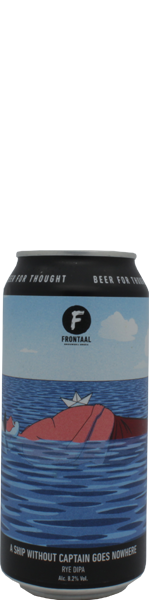 Frontaal A Ship Without Captain Goes Nowhere - blik