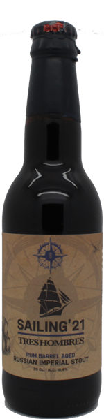 Berging Sailing '21 Tres Hombres Rum Barrel Aged Russian Imperial Stout