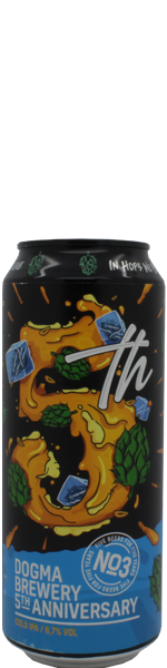 Dogma 5th Anniversary Beer #3 - Cold IPA