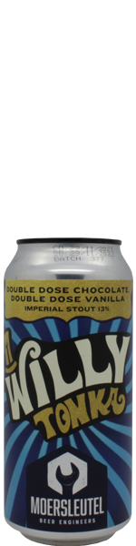 Moersleutel Willy Tonka - Double Dose Chocolate, Double Dose Vanilla - blik