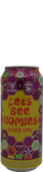Stone / Deschutes Let's Bee Homies Hazy IPA - blik