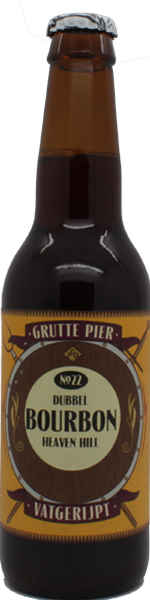 Grutte Pier VATGERIJPT #22 DUBBEL BOURBON HEAVEN HILL