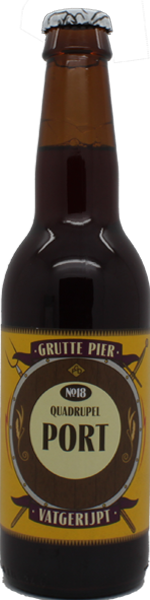 Grutte Pier Vatgerijpt #18 Quadrupel Port