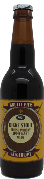 Grutte Pier Vatgerijpt #21 Dikke Stout Friese Whisky Appeltaart Mede