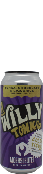 Moersleutel Willy Tonka - Tonka, Chocolate & Liquorice - blik
