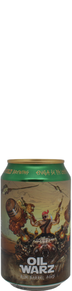 Green Gold Oil Warz Rum Barrel Aged - blik