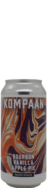 Kompaan Blubberdikkejetser #7 Bourbon Vanilla Apple Pie - blik